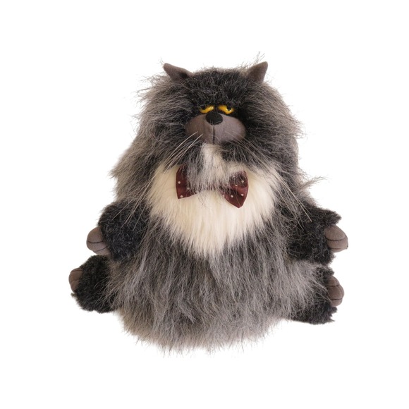 VTG Hallmark 1986 Purrsonality Franklin the Grumpy Fat Cat Plush Stuffed Animal - Picture 1 of 7
